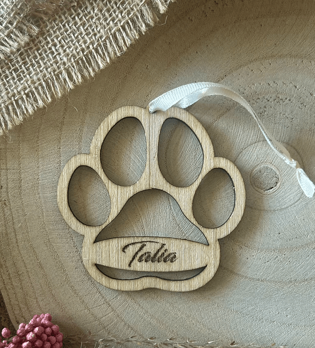 Boule de Noël Patte de Chien 
