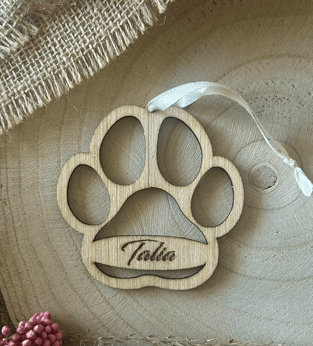 Boule de Noël Patte de Chien 